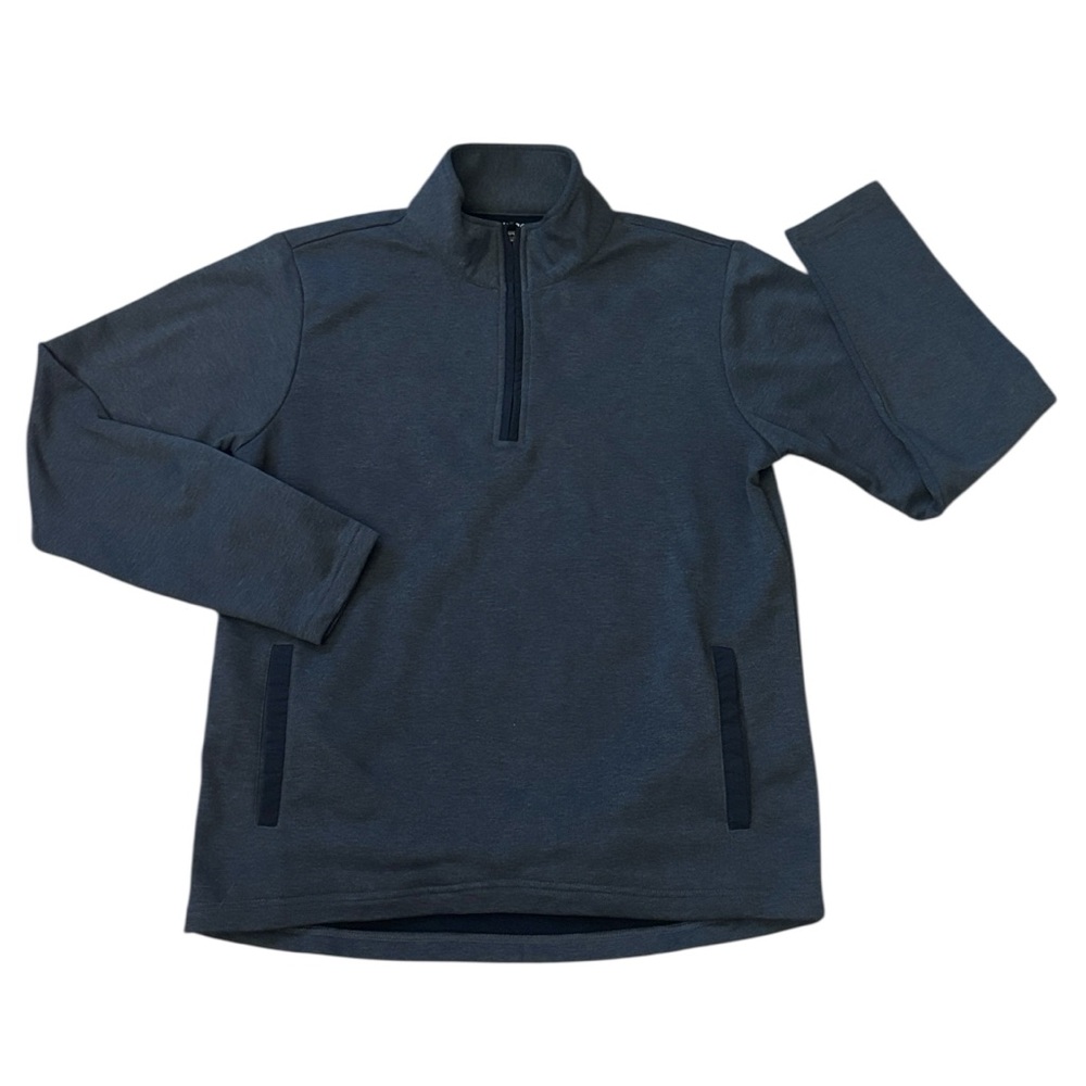 Bonobos Black Quarter Zip Slim Fit Golf Jacket Size M